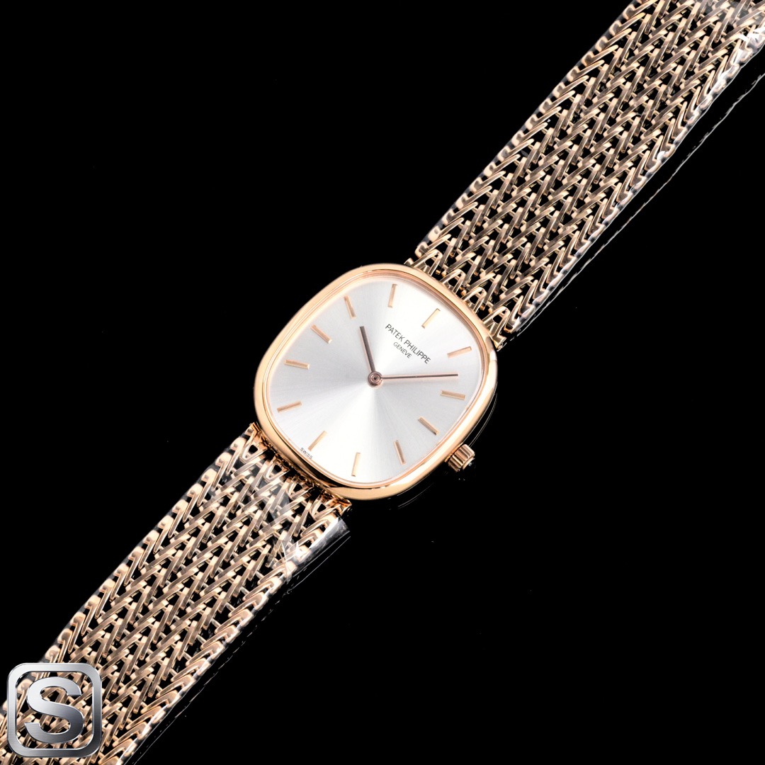 PATEK PHILIPPE パテックフィリップ 腕時計 レディース 自動巻き 機械式 ローズゴールド ホワイト - 画像 9