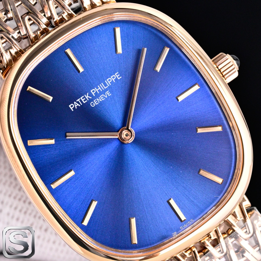 PATEK PHILIPPE パテックフィリップ レディース 腕時計 メンズ 高級 腕時計 ブルーダイヤル ブラック - 画像 4