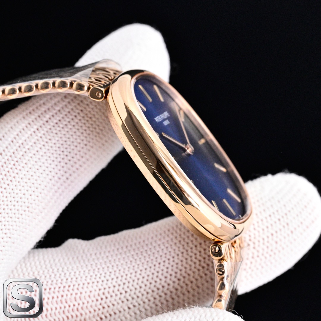 PATEK PHILIPPE パテックフィリップ レディース 腕時計 メンズ 高級 腕時計 ブルーダイヤル ブラック - 画像 5