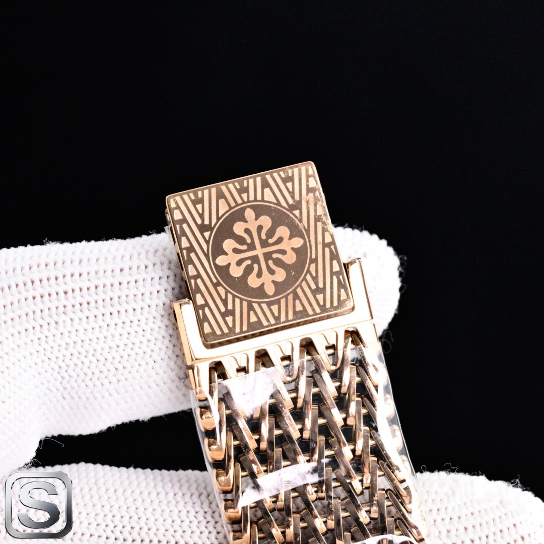 PATEK PHILIPPE パテックフィリップ レディース 腕時計 メンズ 高級 腕時計 ブルーダイヤル ブラック - 画像 8