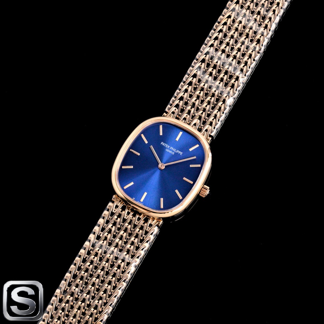 PATEK PHILIPPE パテックフィリップ レディース 腕時計 メンズ 高級 腕時計 ブルーダイヤル ブラック - 画像 9