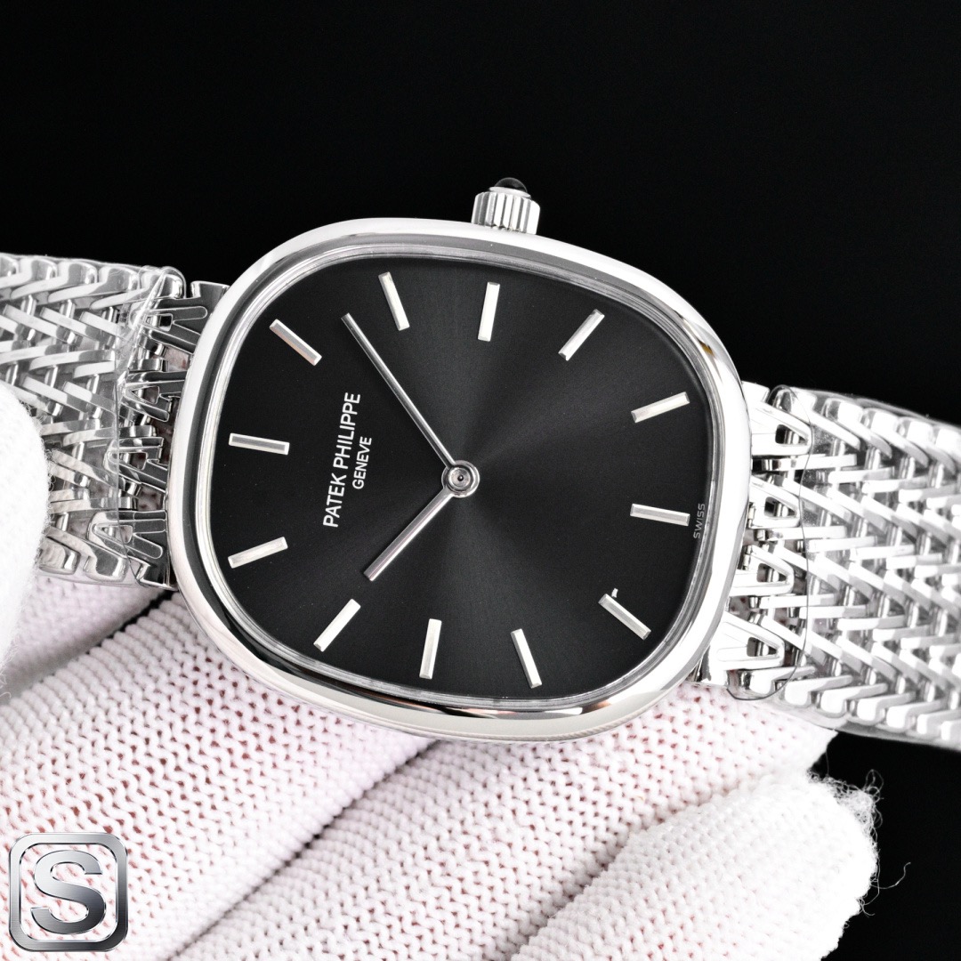 PATEK PHILIPPE パテックフィリップ 腕時計 レディース 自動巻き 机械式 6.2mm ブラック ブルー - 画像 1