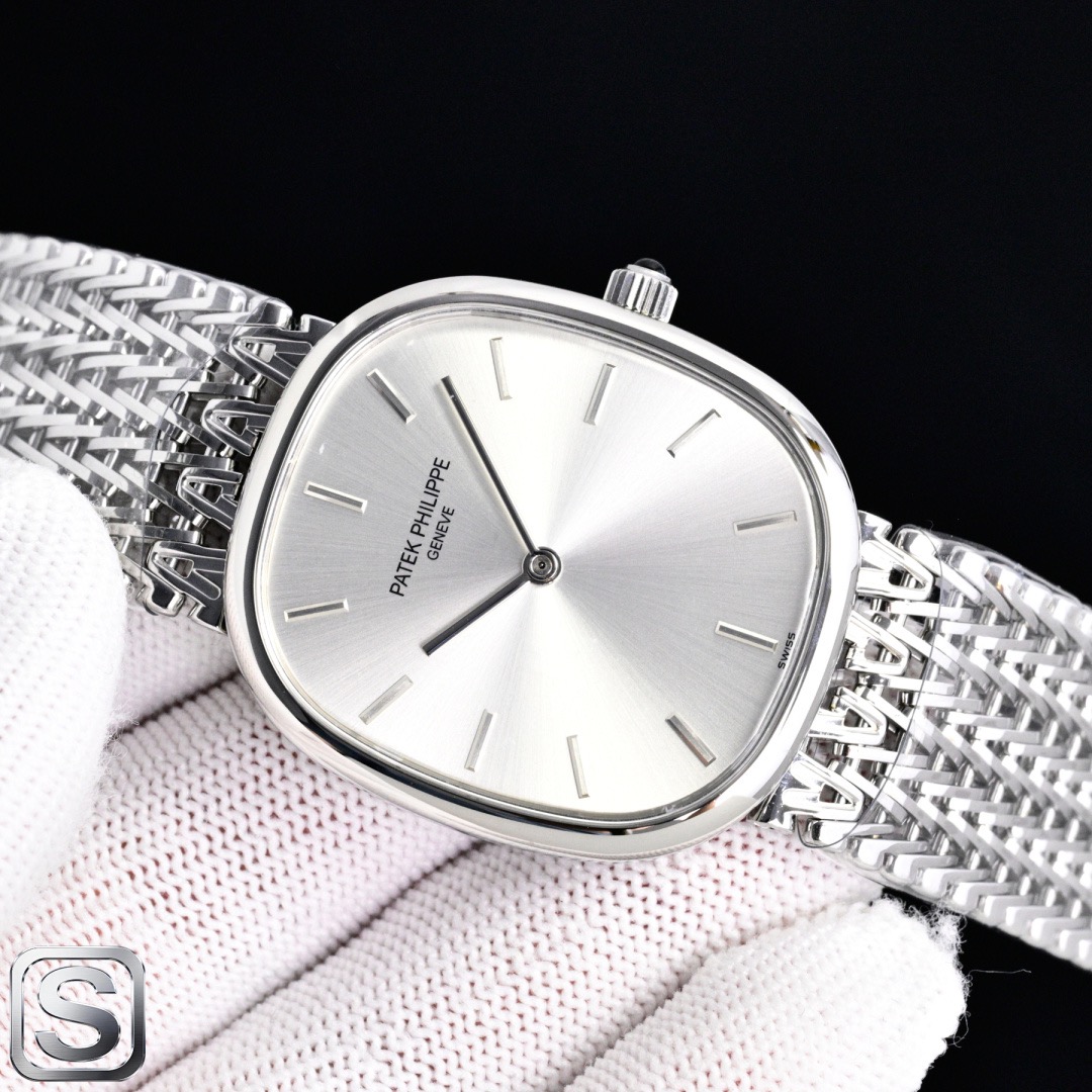 PATEK PHILIPPE パテックフィリップ 腕時計 レディース 自動巻き 机械式 6.2mm ブラック ブルー - 画像 3