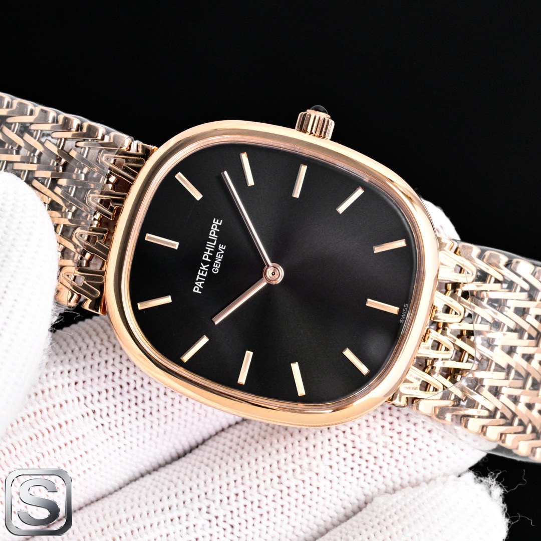 PATEK PHILIPPE パテックフィリップ 腕時計 レディース 自動巻き 机械式 6.2mm ブラック ブルー - 画像 5