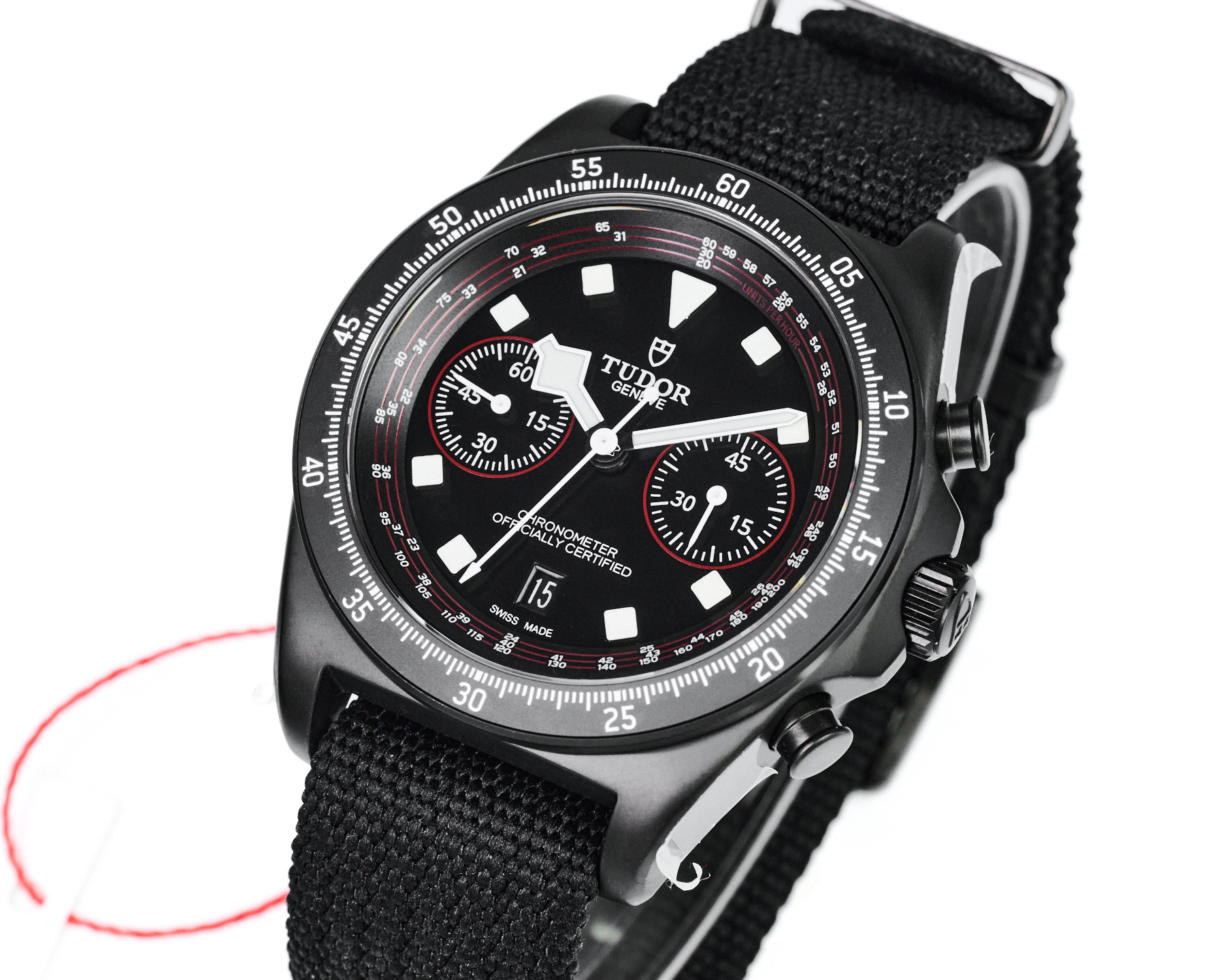 TUDOR ティューダー チタニウム 腕時計 メンズ 自動巻き チタニウム ブラック - 画像 3
