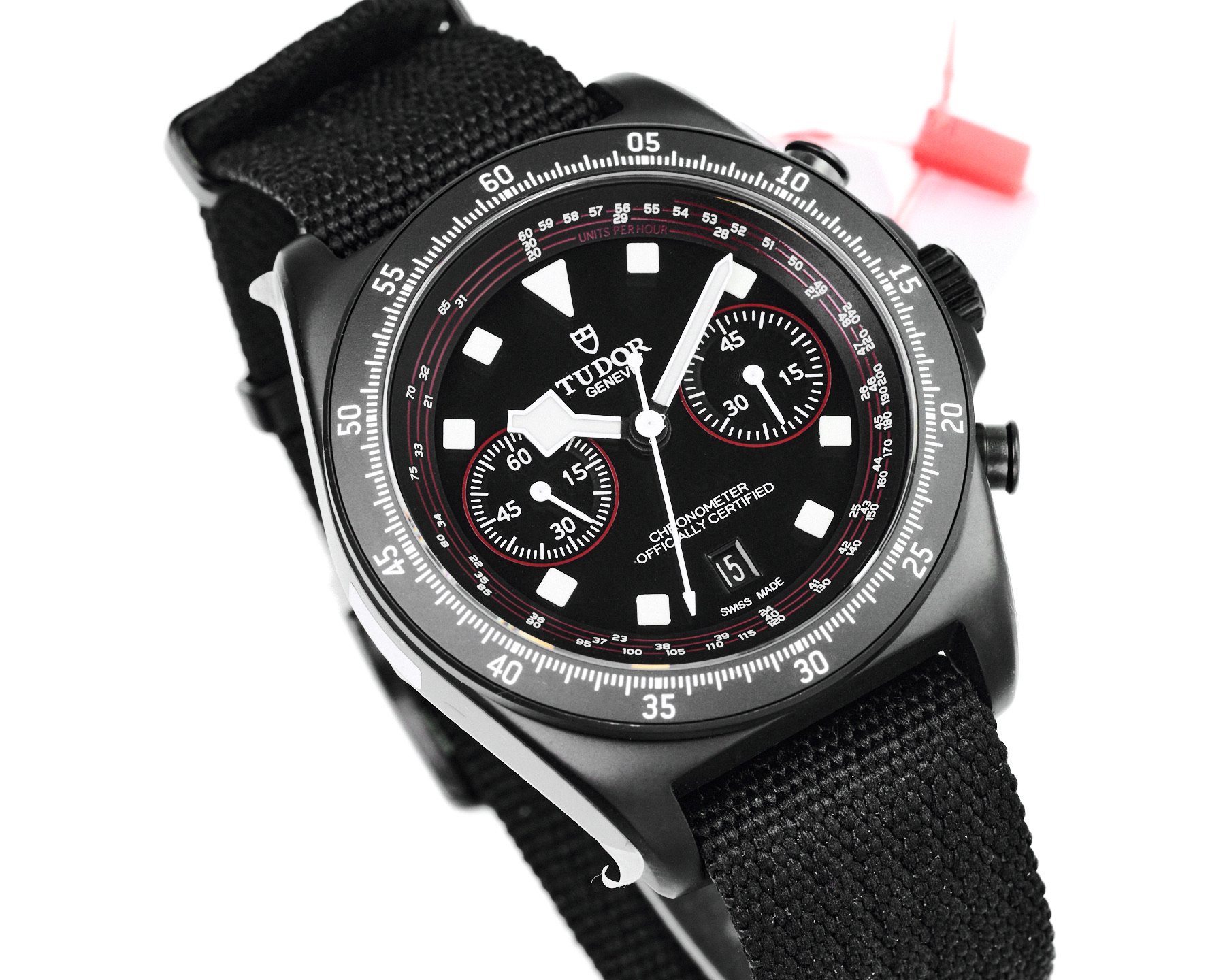 TUDOR ティューダー チタニウム 腕時計 メンズ 自動巻き チタニウム ブラック - 画像 4