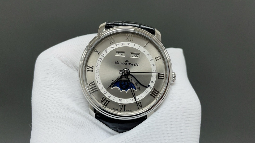 BLANCPAIN ブランパン デイデイト 腕時計 メンズ 自動巻き 月相表示 ブラック