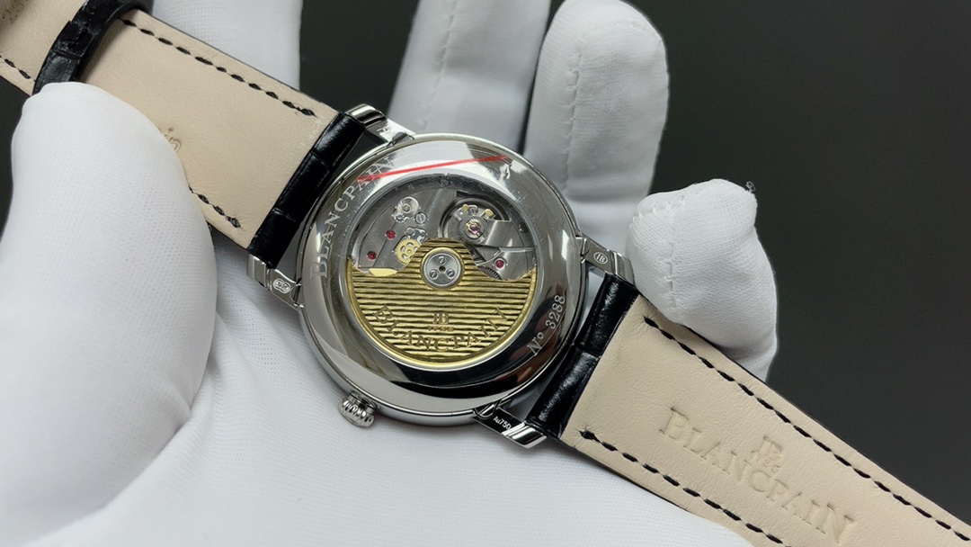 BLANCPAIN ブランパン 腕時計 メンズ 全自動巻き 機械式 40mm ブラック - 画像 6