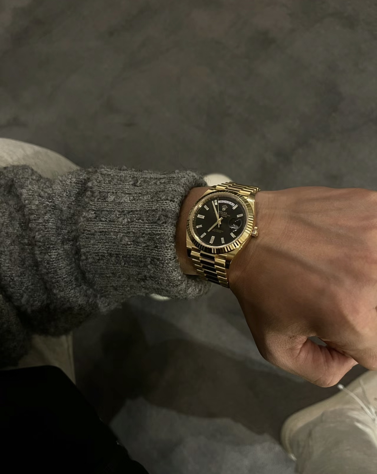 ROLEX ロレックス デイトジャスト 腕時計 メンズ 自動巻き 機械式 ブラック ゴールド 3色展開