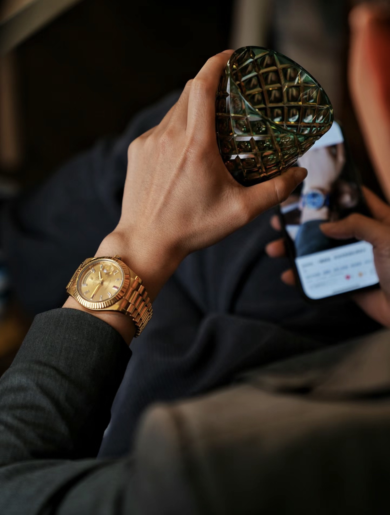 ROLEX ロレックス デイトジャスト 腕時計 メンズ 自動巻き 機械式 ブラック ゴールド 3色展開 - 画像 2