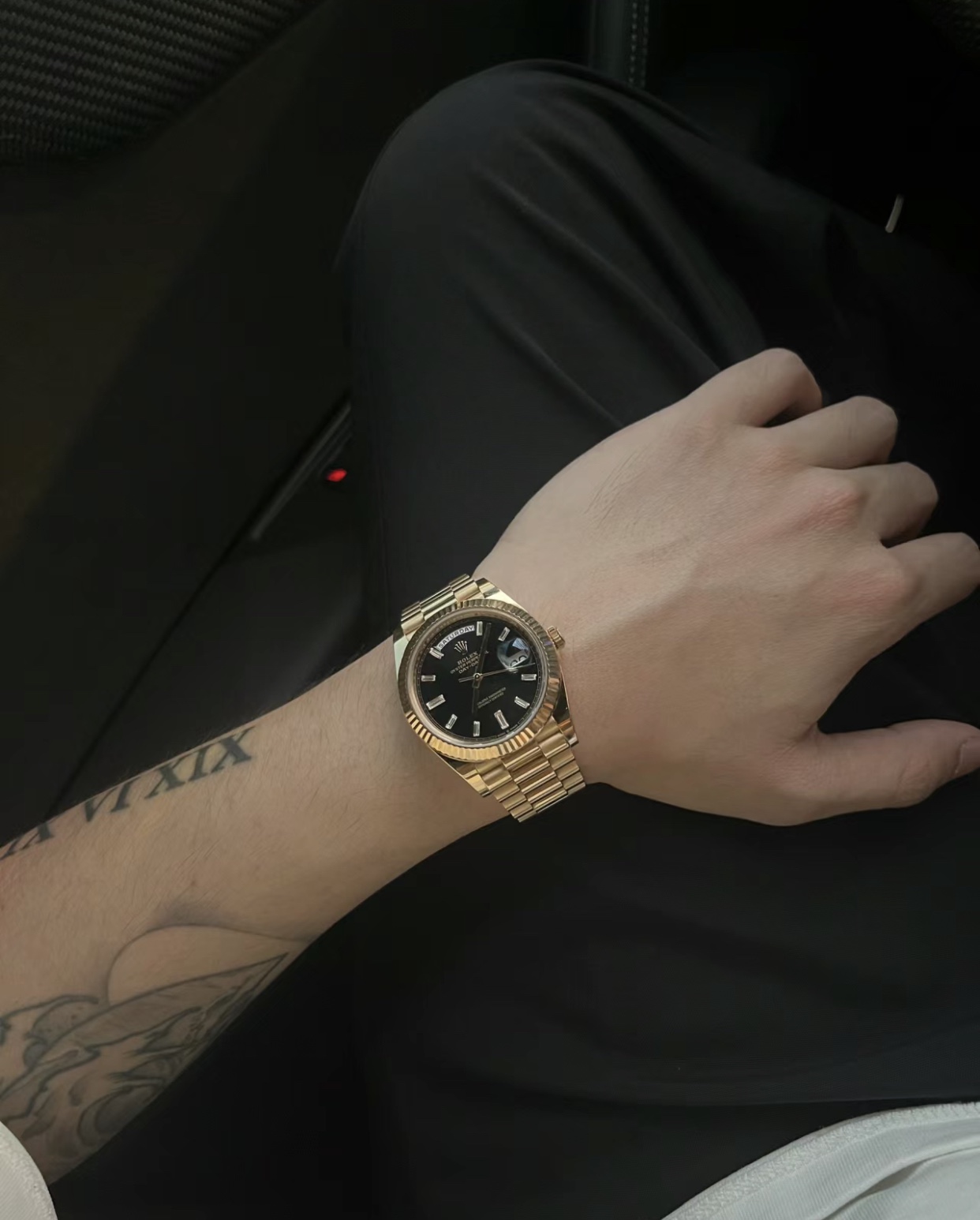 ROLEX ロレックス デイトジャスト 腕時計 メンズ 自動巻き 機械式 ブラック ゴールド 3色展開 - 画像 5