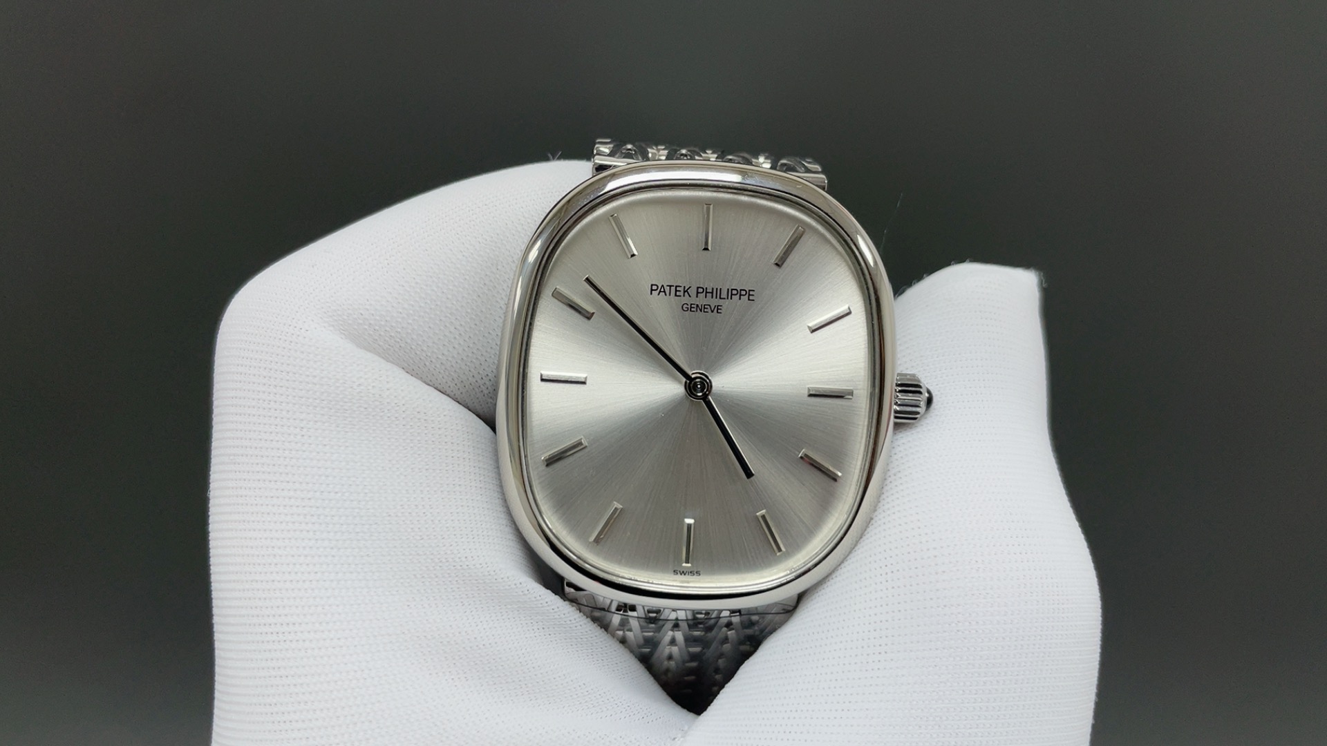 PATEK PHILIPPE パテックフィリップ 腕時計 メンズ 自動巻き 機械式 シルバー ブラック - 画像 1