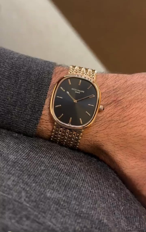 PATEK PHILIPPE パテックフィリップ 腕時計 メンズ ロレックス風 機械式 6.2mm ブラック