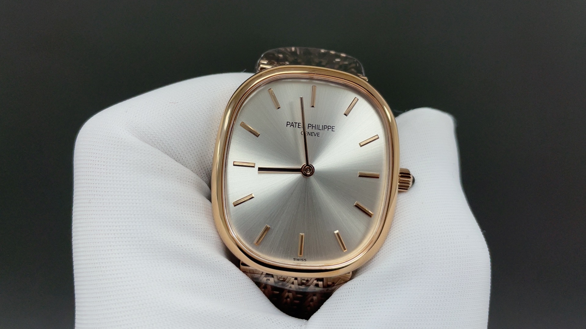 PATEK PHILIPPE パテックフィリップ 腕時計 メンズ 自動巻き 機械式 リングチェーン ローズゴールド - 画像 3