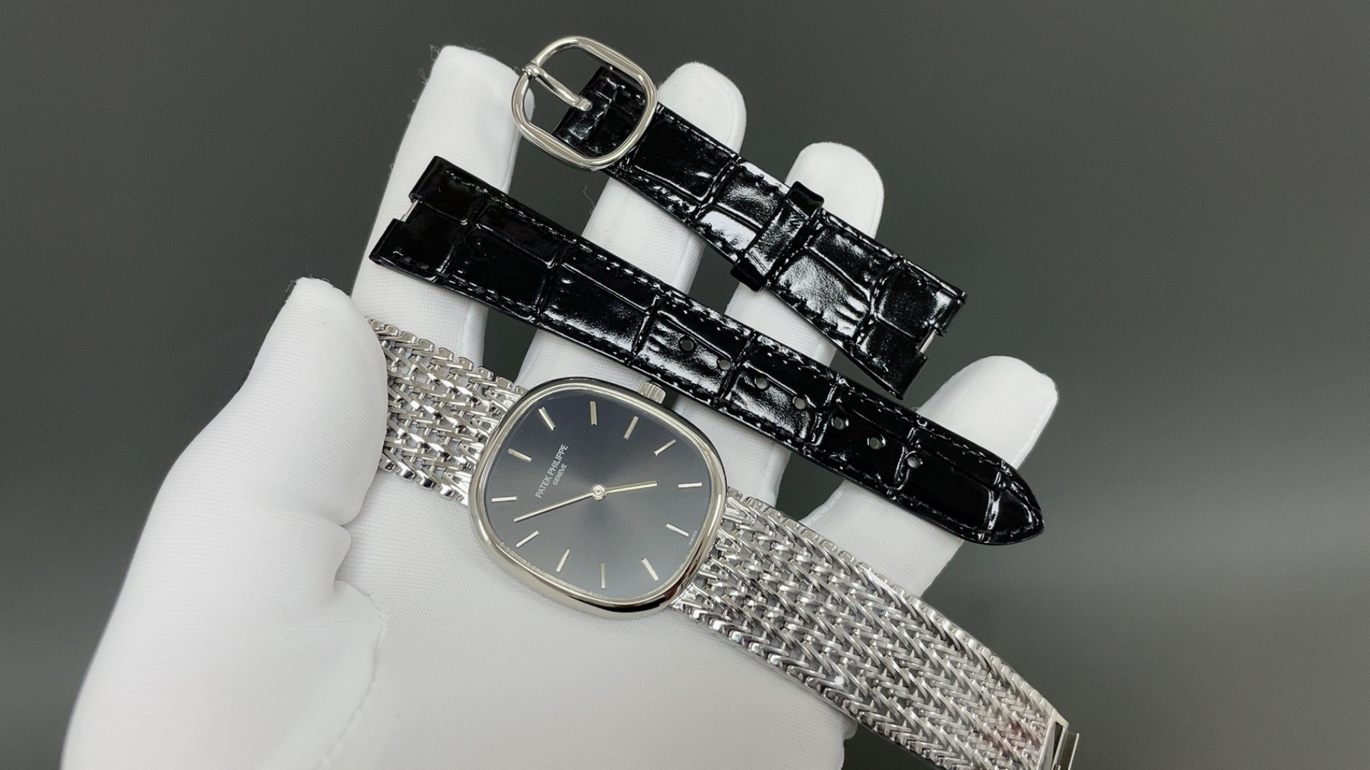 PATEK PHILIPPE パテックフィリップ 腕時計 メンズ 自動巻き 機械式 ブラック - 画像 7