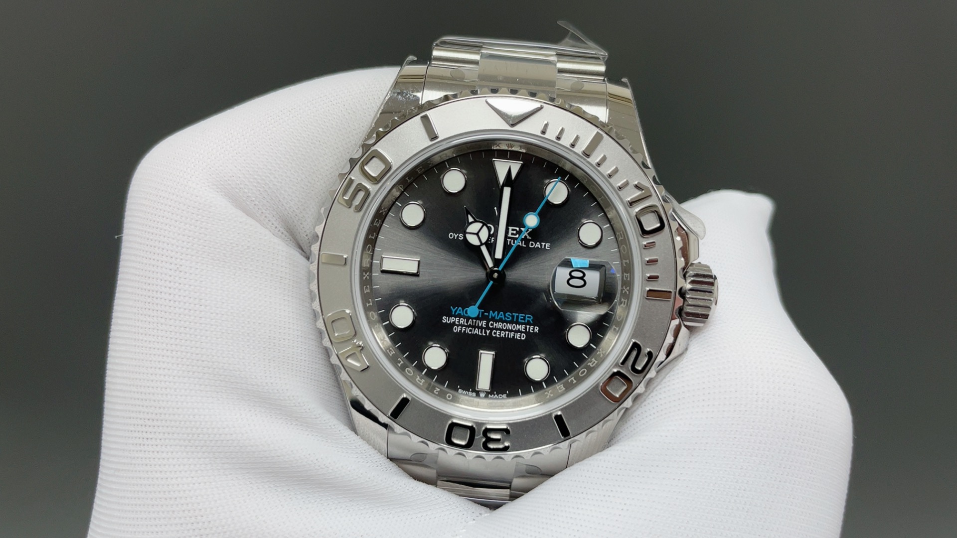 ROLEX ロレックス ヨットマスター 腕時計 メンズ 自動巻き 機械式 40mm ブラック - 画像 3