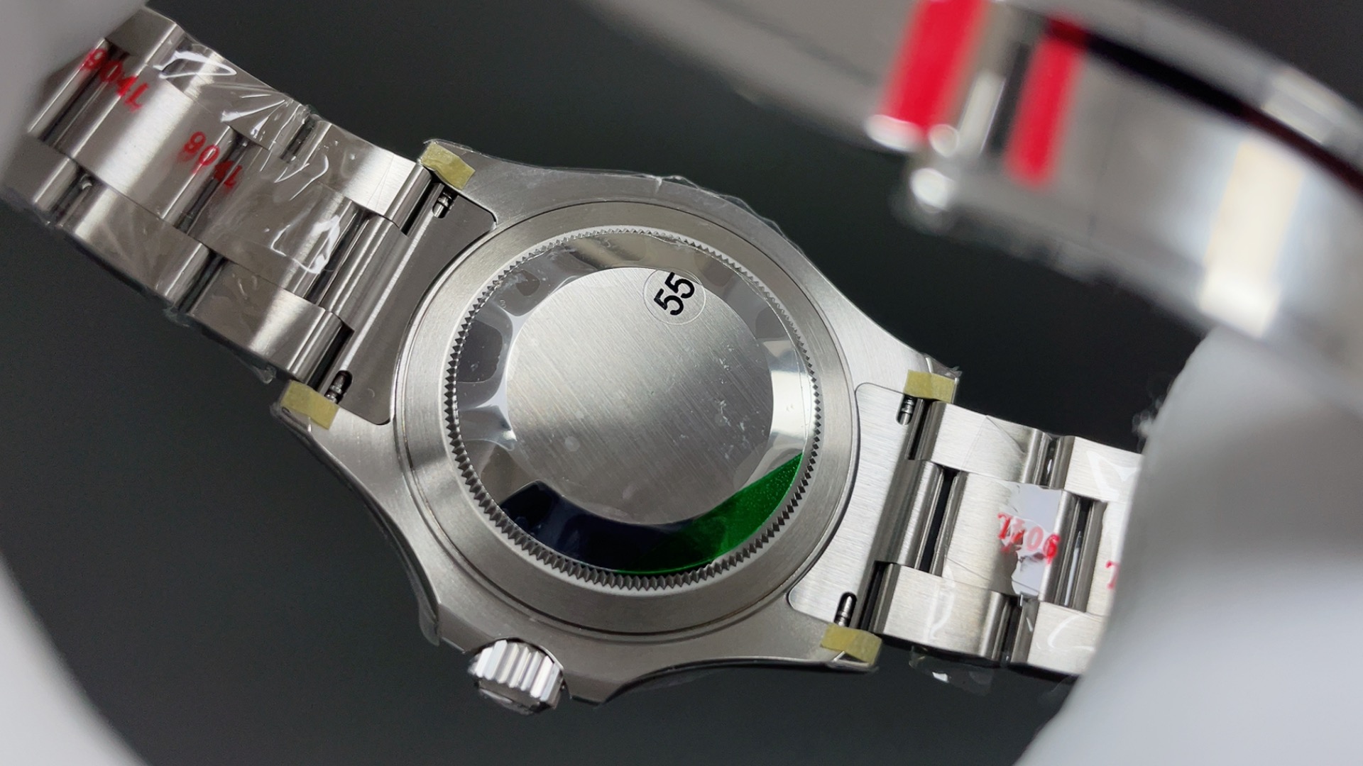 ROLEX ロレックス ヨットマスター 腕時計 メンズ 自動巻き 機械式 40mm ブラック - 画像 6