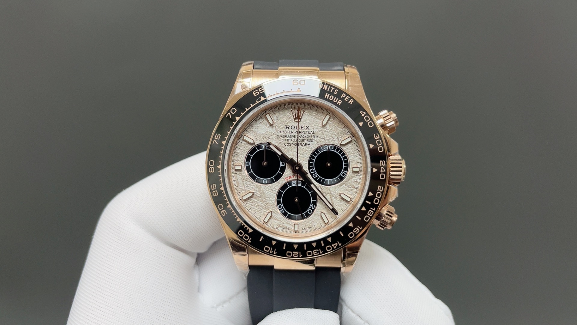 ROLEX ロレックス デイトナ 腕時計 メンズ 自動巻き 40mm 4131機 機械式 グレー