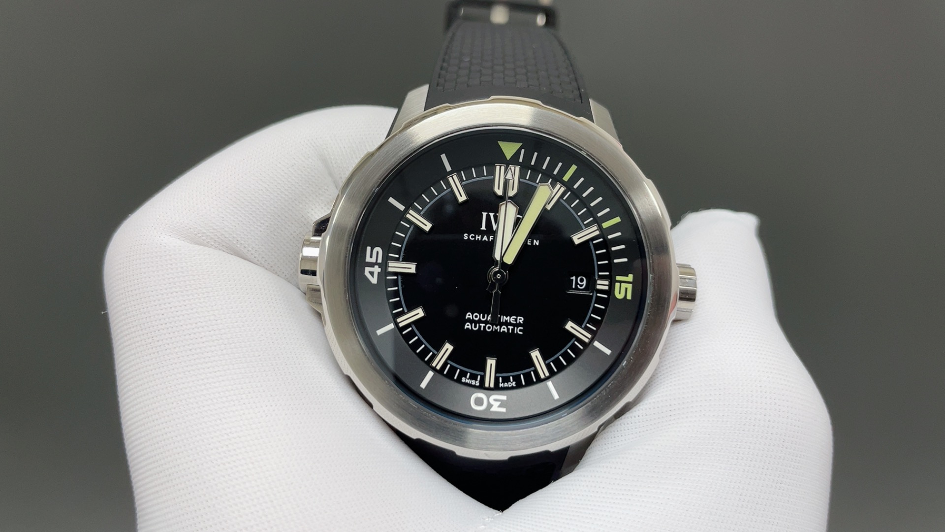 IWC イワ Schneider 腕時計 メンズ 自動巻き 機械式 43mm ブラック - 画像 3