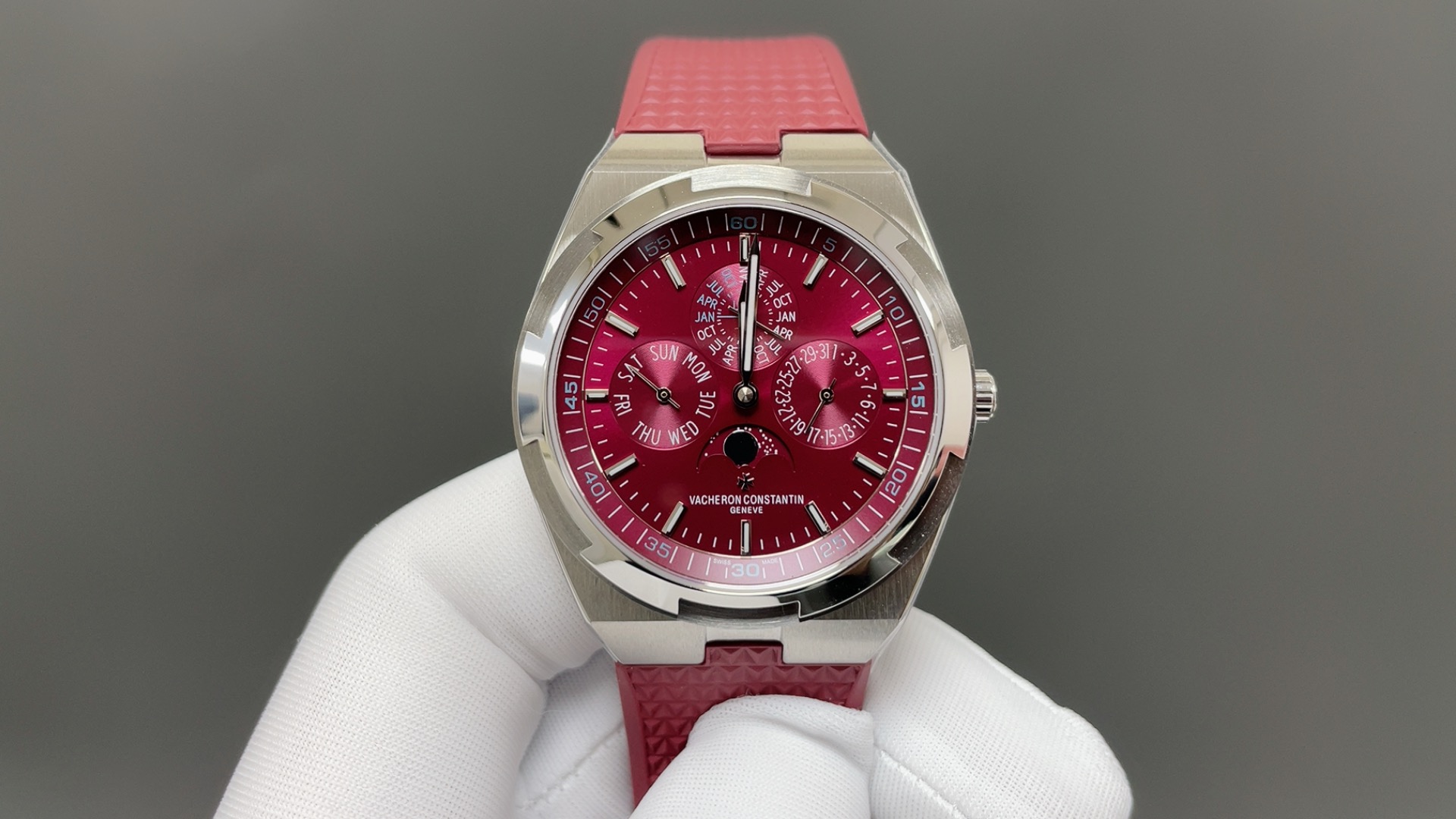 VACHERON CONSTANTIN ヴァシュロンコンスタンタン 縦横四海 腕時計 メンズ 自動巻き 41mm レッド