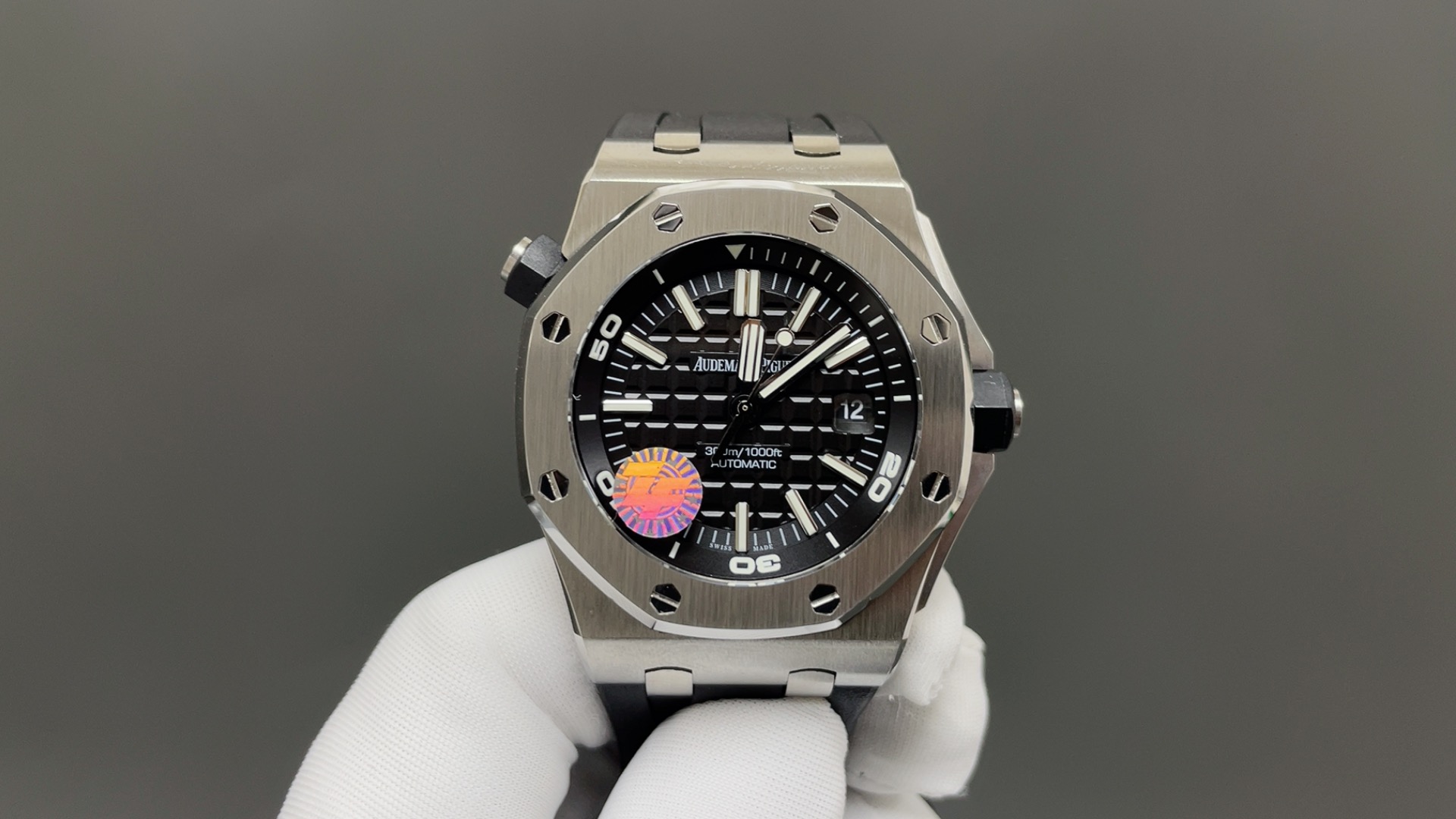 AUDEMARS PIGUET オーデマ・ピゲ スポーツ腕時計 メンズ 自動巻き 42mm ブラック