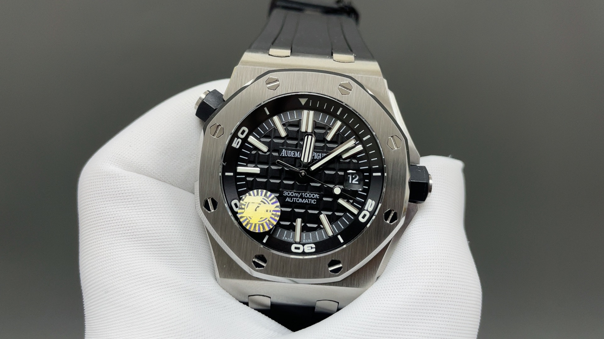 AUDEMARS PIGUET オーデマ・ピゲ スポーツ腕時計 メンズ 自動巻き 42mm ブラック - 画像 3