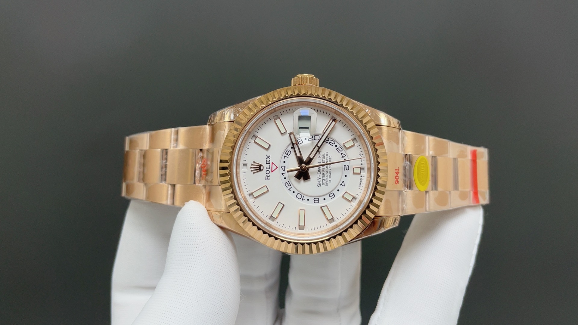 ROLEX ロレックス 縦航者 腕時計 メンズ 自動巻き 42mm ローズゴールド ホワイト - 画像 2