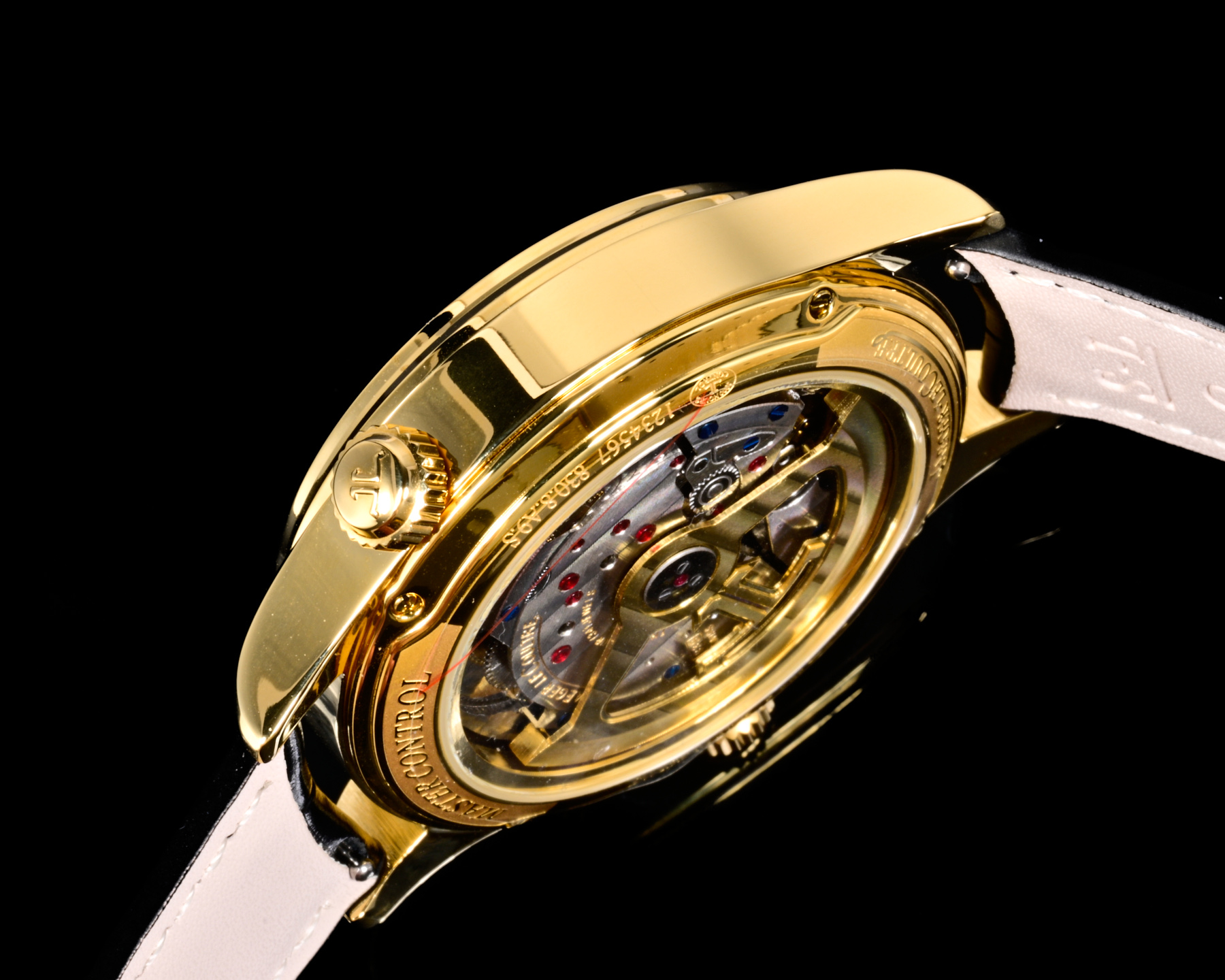 JAEGER-LECOULTRE ジェイコブ メンズ 腕時計 アutomatique マスター ジオグラファー 42mm ブラック - 画像 6