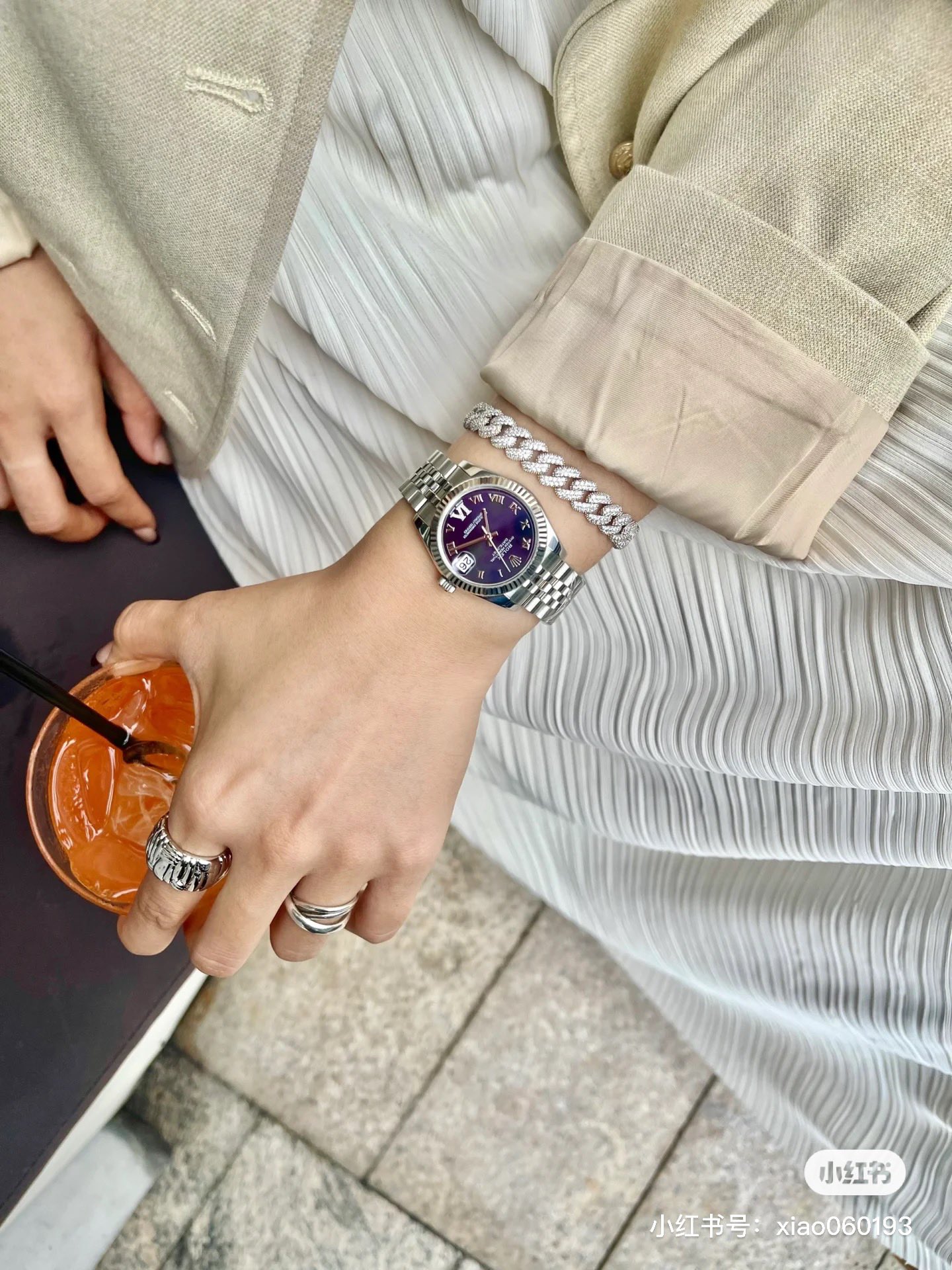 ROLEX ロレックス デイトジャスト 腕時計 レディース 自動巻き ローズゴールド ローズピンク - 画像 4