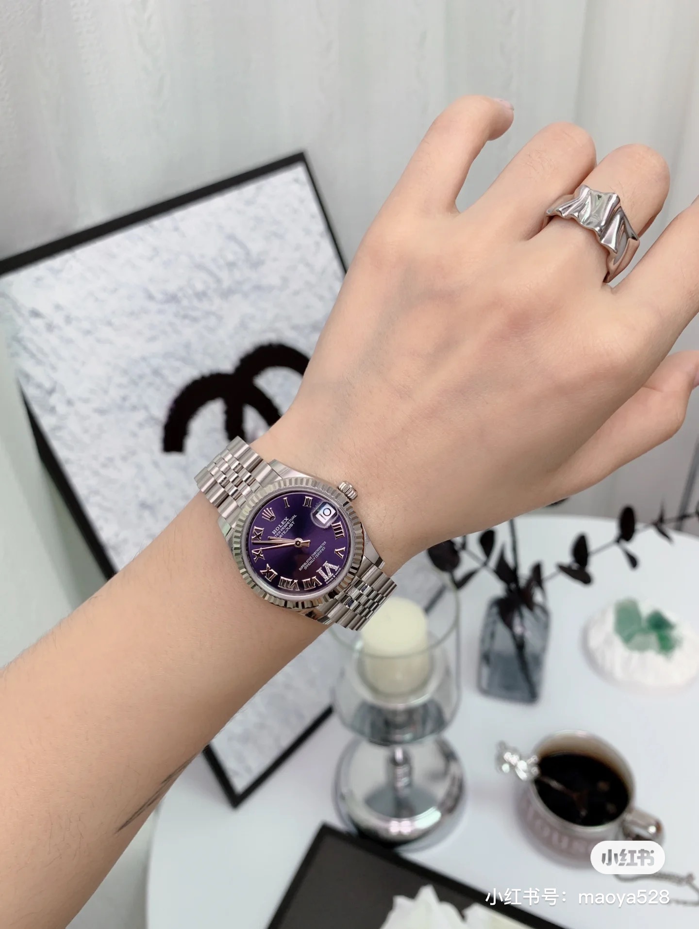 ROLEX ロレックス デイトジャスト 腕時計 レディース 自動巻き ローズゴールド ローズピンク - 画像 8