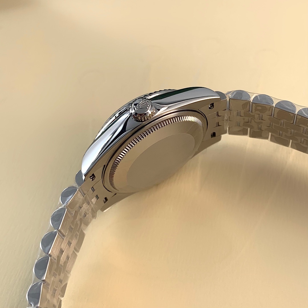 ROLEX ロレックス 日記型 腕時計 レディース 自動巻き 真鑑証明書付き パープル - 画像 5