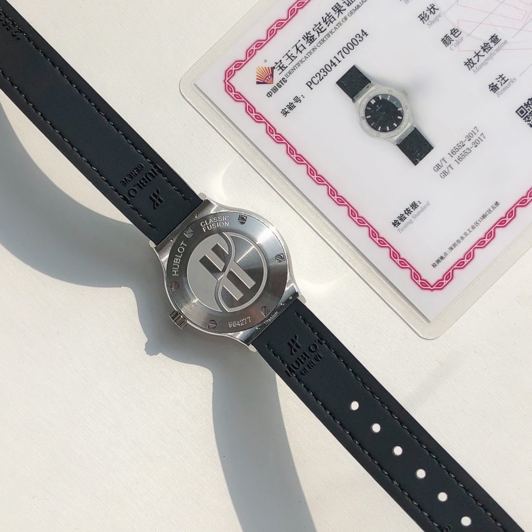 HUBLOT ハブロット 腕時計 メンズ ダイヤモンド クラシック ブラック - 画像 7