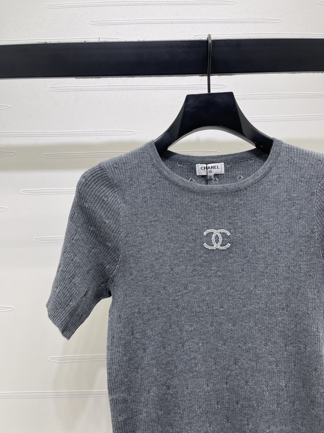 CHANEL シャネル ニット Tシャツ レディース ロング丈 通気性 3色展開 - 画像 3