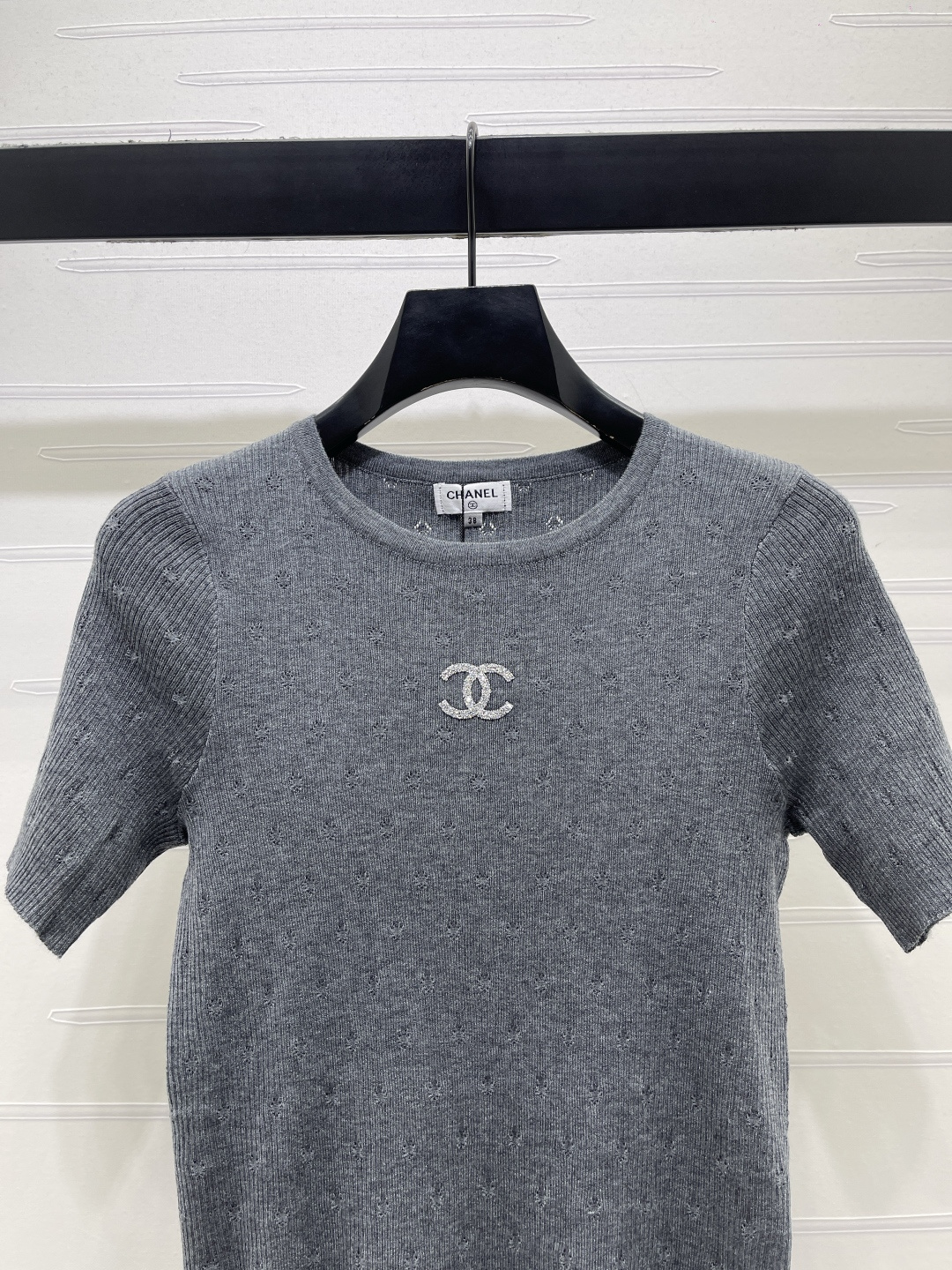 CHANEL シャネル ニット Tシャツ レディース ロング丈 通気性 3色展開 - 画像 4