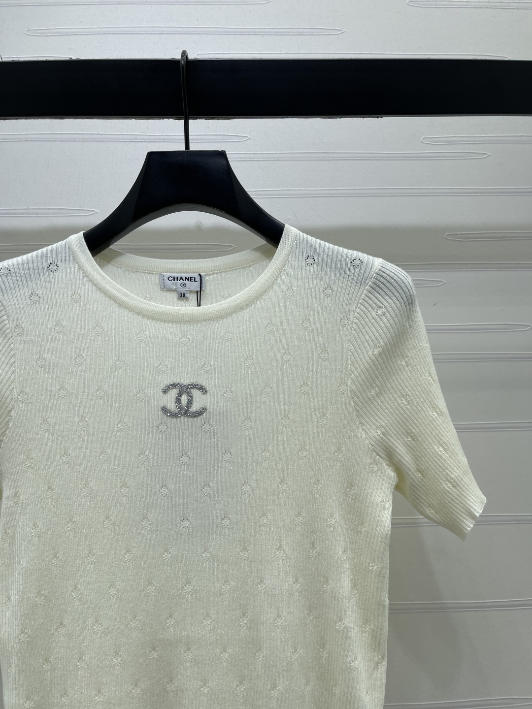 CHANEL シャネル ニット Tシャツ レディース ロング丈 シルエット 通気性 3色展開 - 画像 3