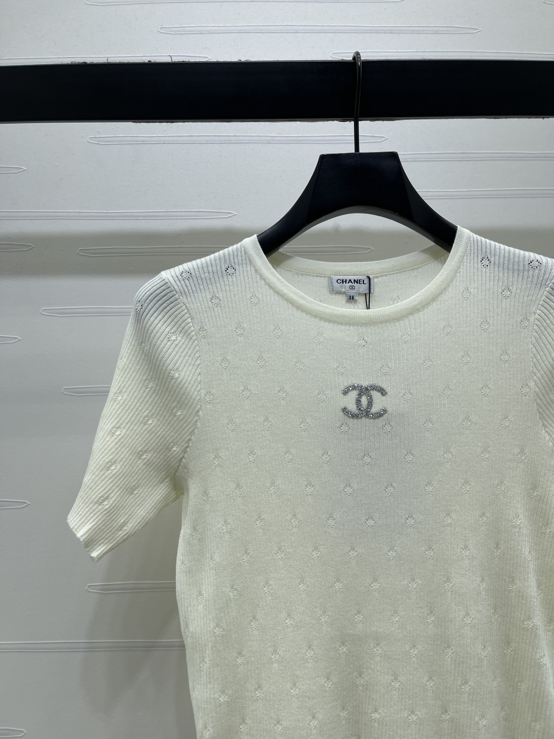 CHANEL シャネル ニット Tシャツ レディース ロング丈 シルエット 通気性 3色展開 - 画像 4