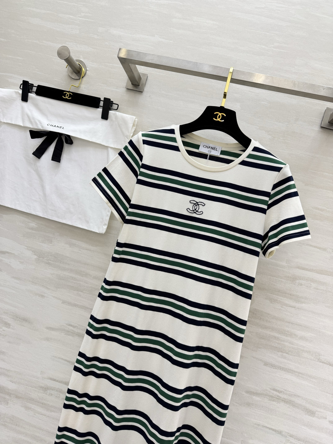 CHANEL シャネル デニム レディース ロングTシャツ ロングT ファッション 1色展開 - 画像 2