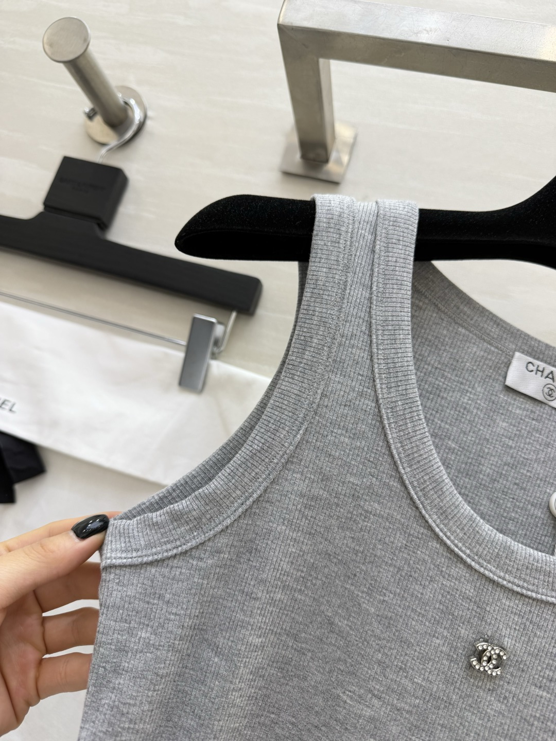 CHANEL シャネル ロンT レディース ワンピース 通気性 伸縮性 3色展開 - 画像 3