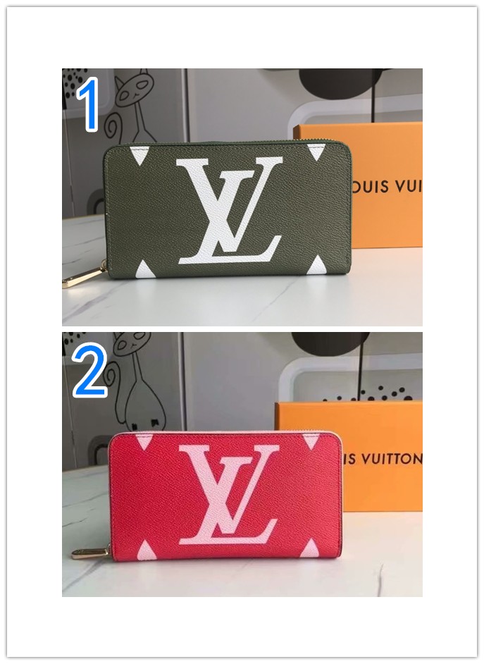 限定Louis Vuitton　 ルイヴィトン　ジッピーウォレット　モノグラムジャイアント　サマーカプセルコレクション　ラウンドファスナー長財布　2色