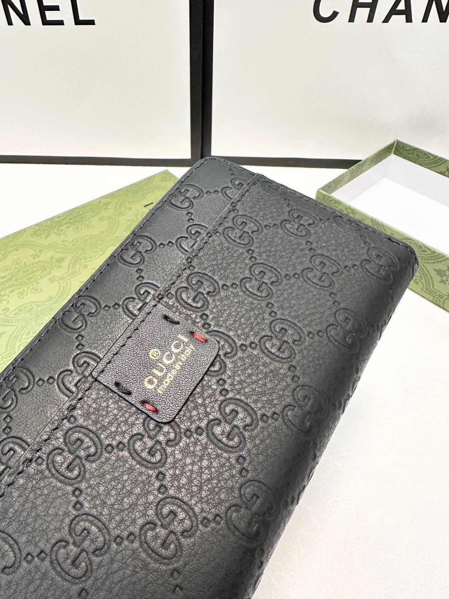 GUCCI グッチ 長財布 メンズ ザイオン ブラック - 画像 5