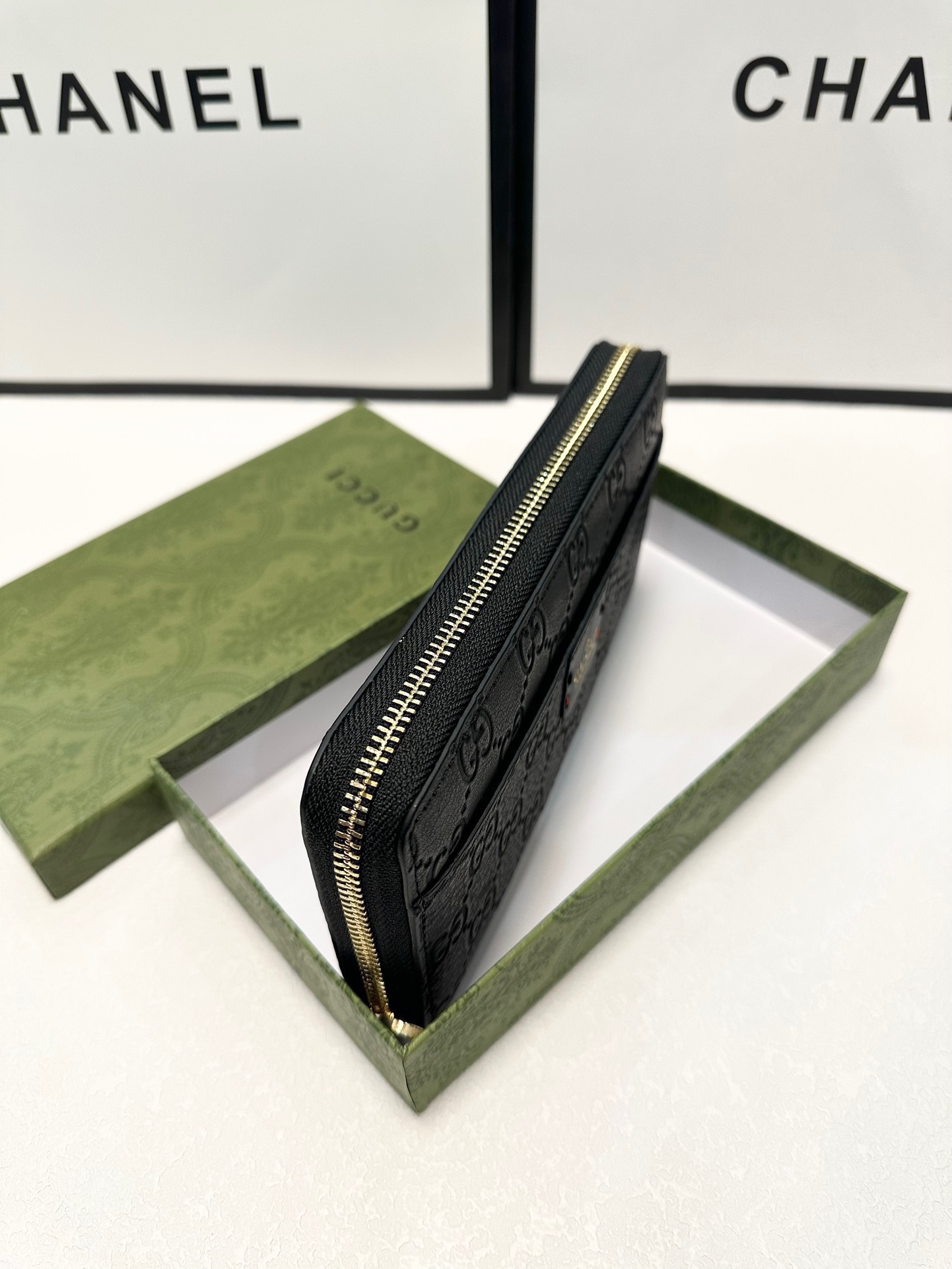 GUCCI グッチ 長財布 メンズ ザイオン ブラック - 画像 6