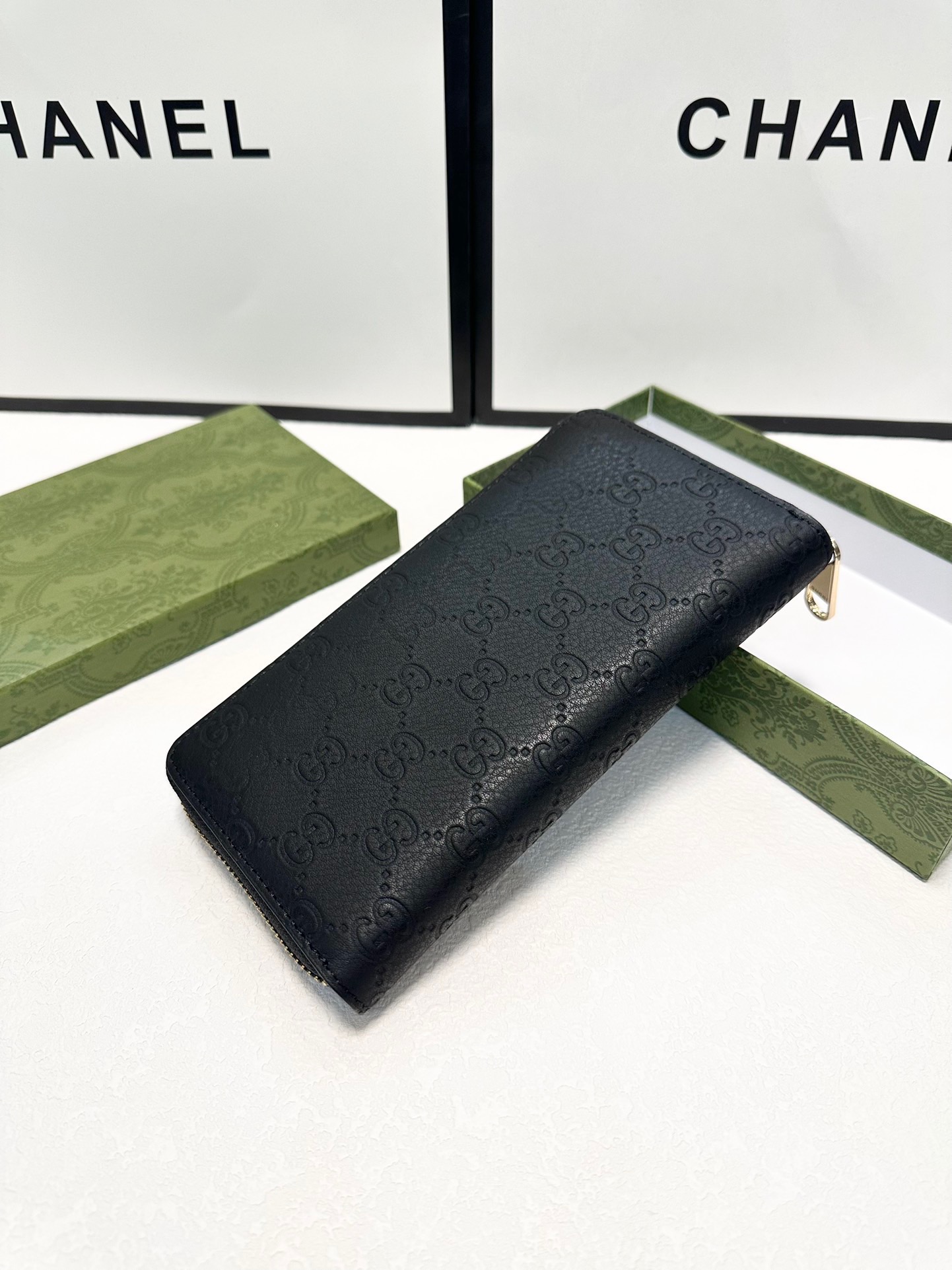 GUCCI グッチ 長財布 メンズ ザイオン ブラック - 画像 8