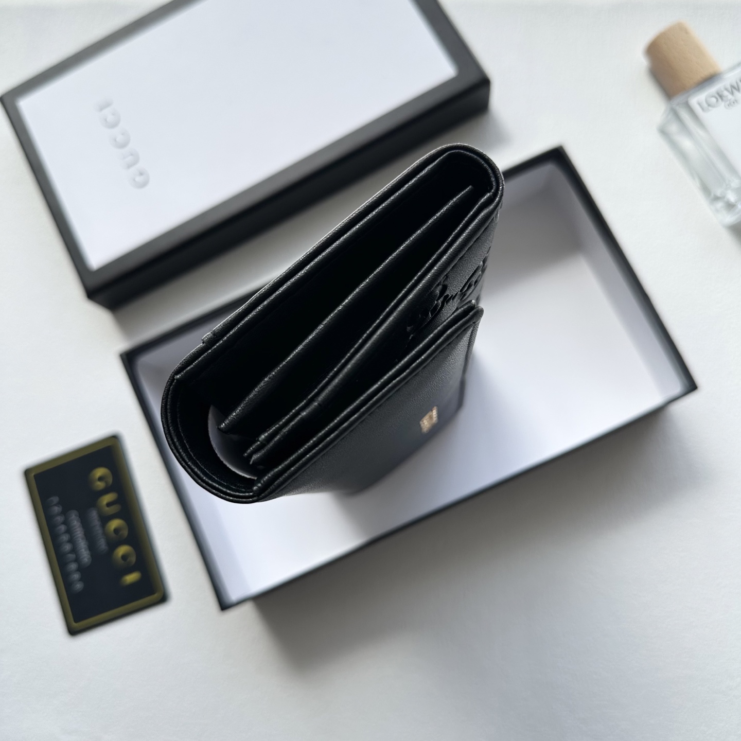 GUCCI グッチ 長財布 本革仕様 メンズ レディース 黒 - 画像 6