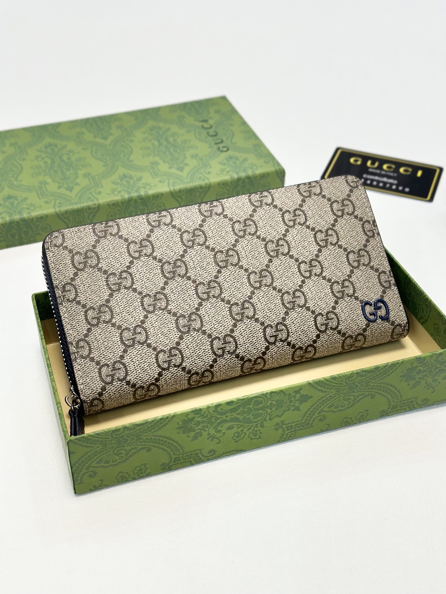 GUCCI グッチ ロングジッパーポーチ 長財布 大容量 シングルジップ 色展開 - 画像 4