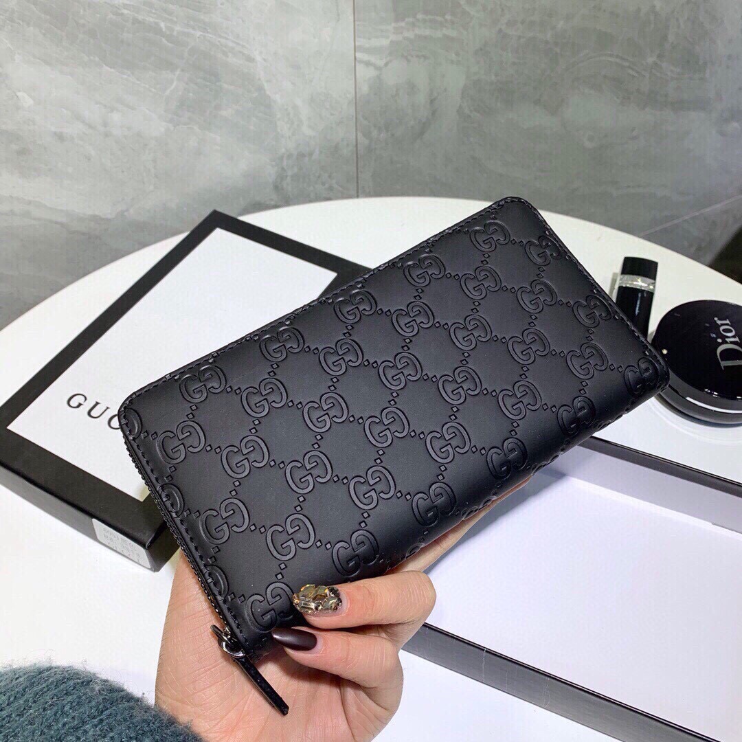 GUCCI グッチ ウォレット 長財布 ロングウォレット 黒 - 画像 3