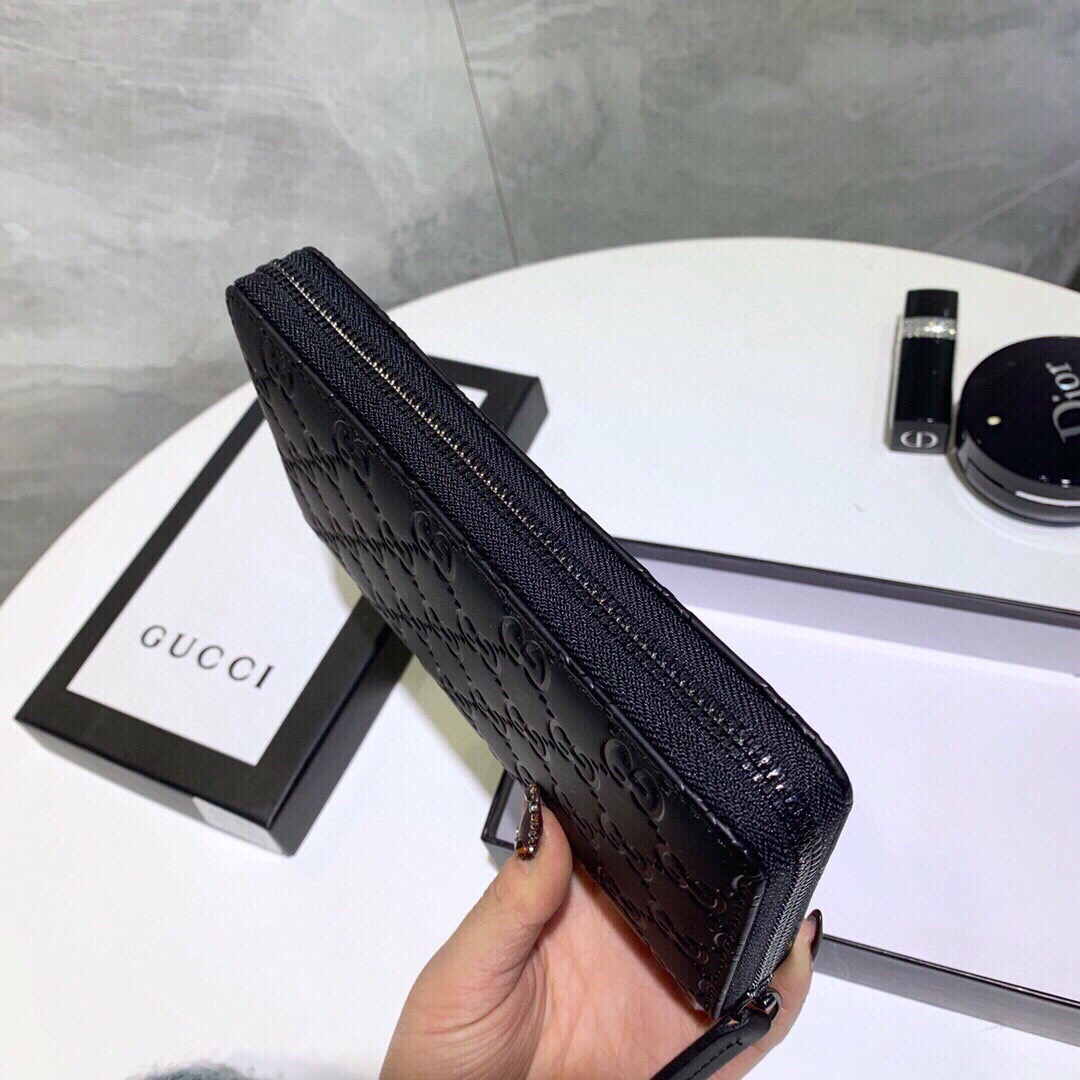 GUCCI グッチ ウォレット 長財布 ロングウォレット 黒 - 画像 6