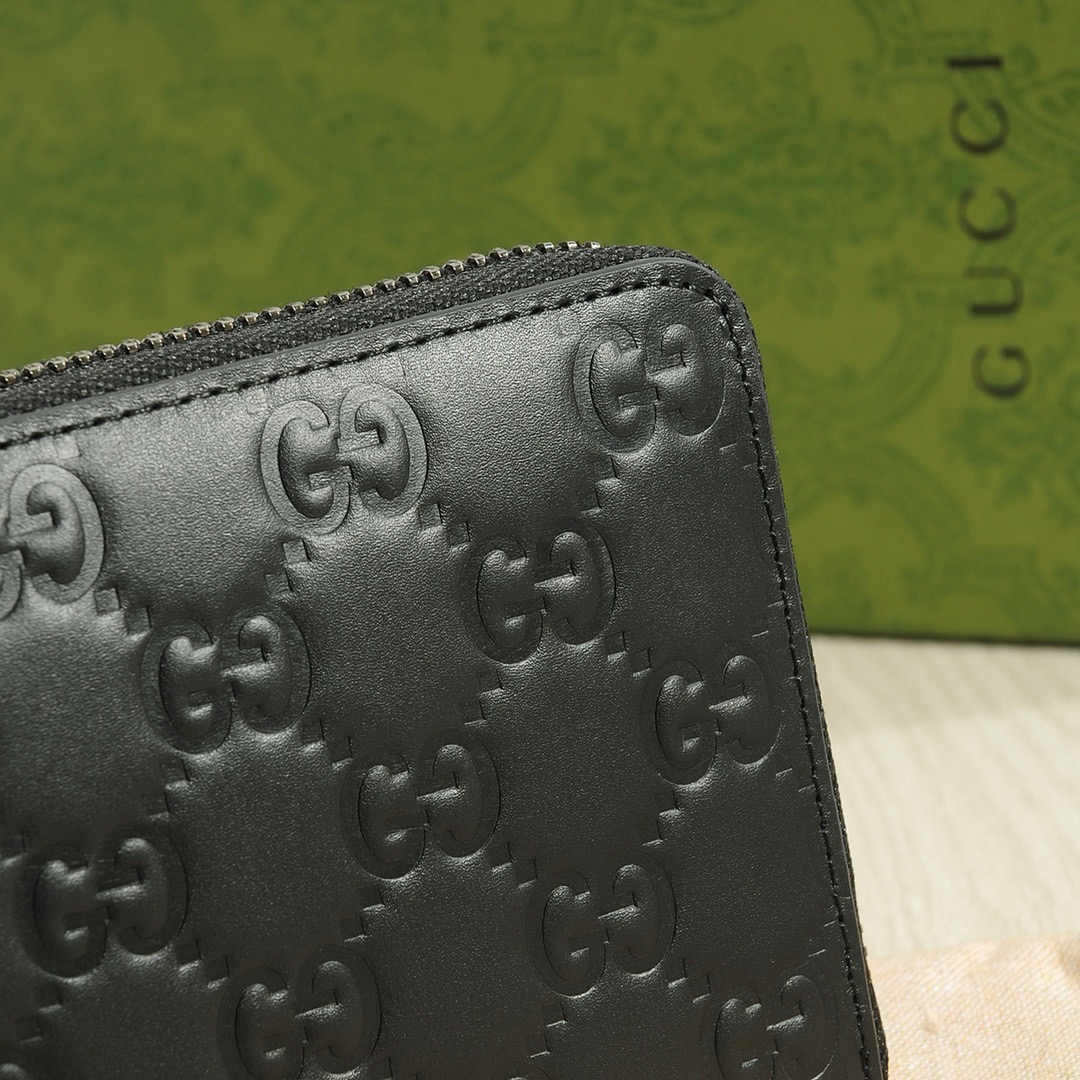GUCCI グッチ 長財布 オールドグッチ ブラック - 画像 5