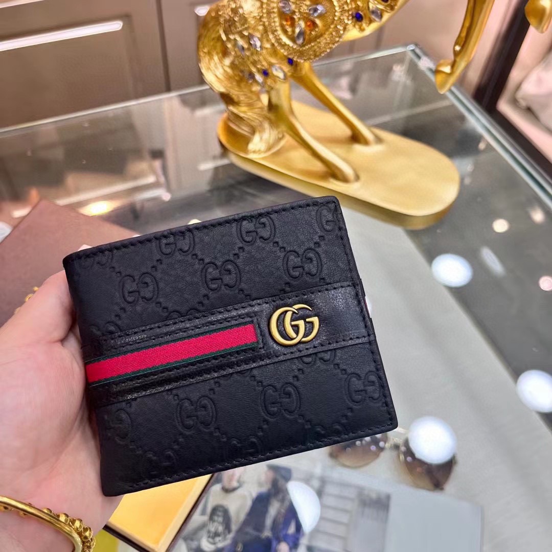 GUCCI グッチ コインケース 長財布 ロングウォレット ブラック 本革仕様 19x10cm 12x10cm - 画像 7