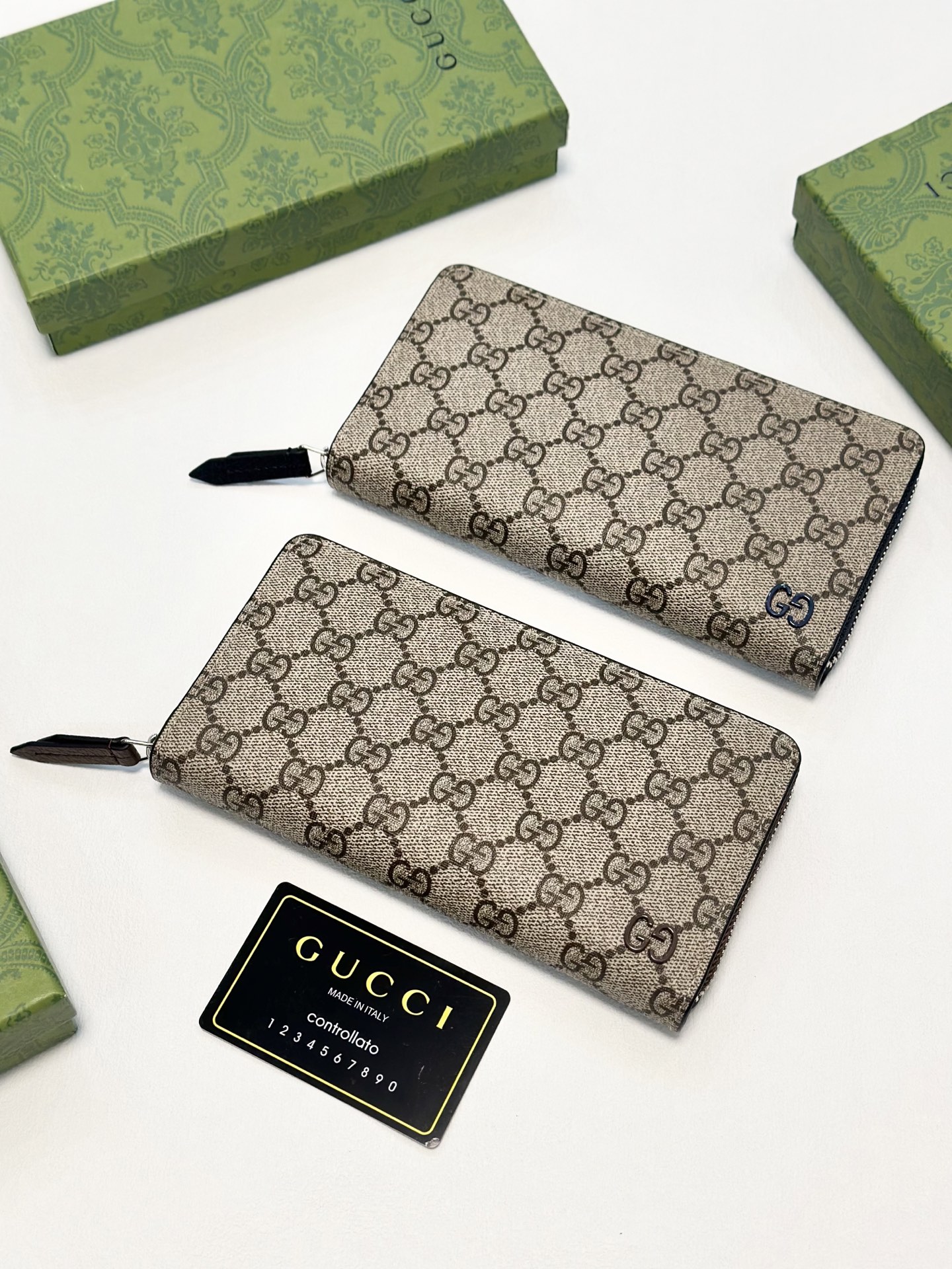 GUCCI グッチ グッチ柄 ロングウォレット 色展開 - 画像 3