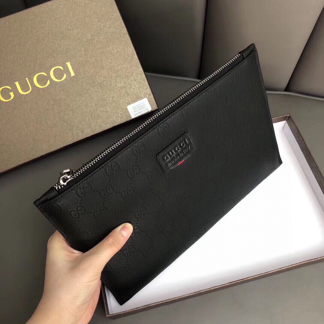 GUCCI グッチ 手帳型 メンズ 手渡し ブラック - 画像 3